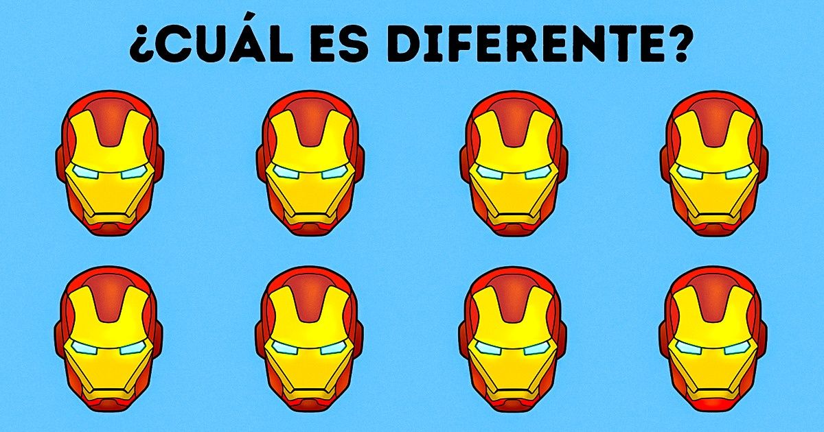 15 Acertijos visuales para comprobar qué tan buena es tu habilidad para notar detalles pequeños 15 Acertijos visuales para comprobar qué tan buena es tu habilidad para notar detalles pequeños