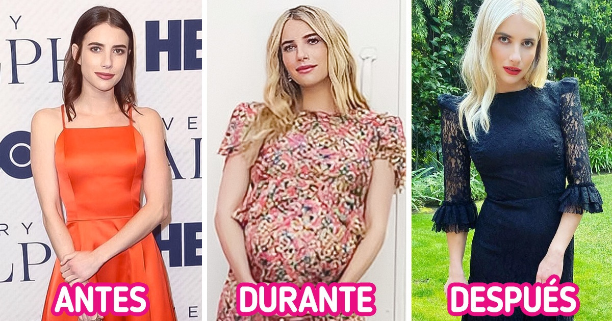 10 Famosas que antes de su embarazo se veían maravillosas y después lucieron aún más radiantes 10 Famosas que antes de su embarazo se veían maravillosas y después lucieron aún más radiantes