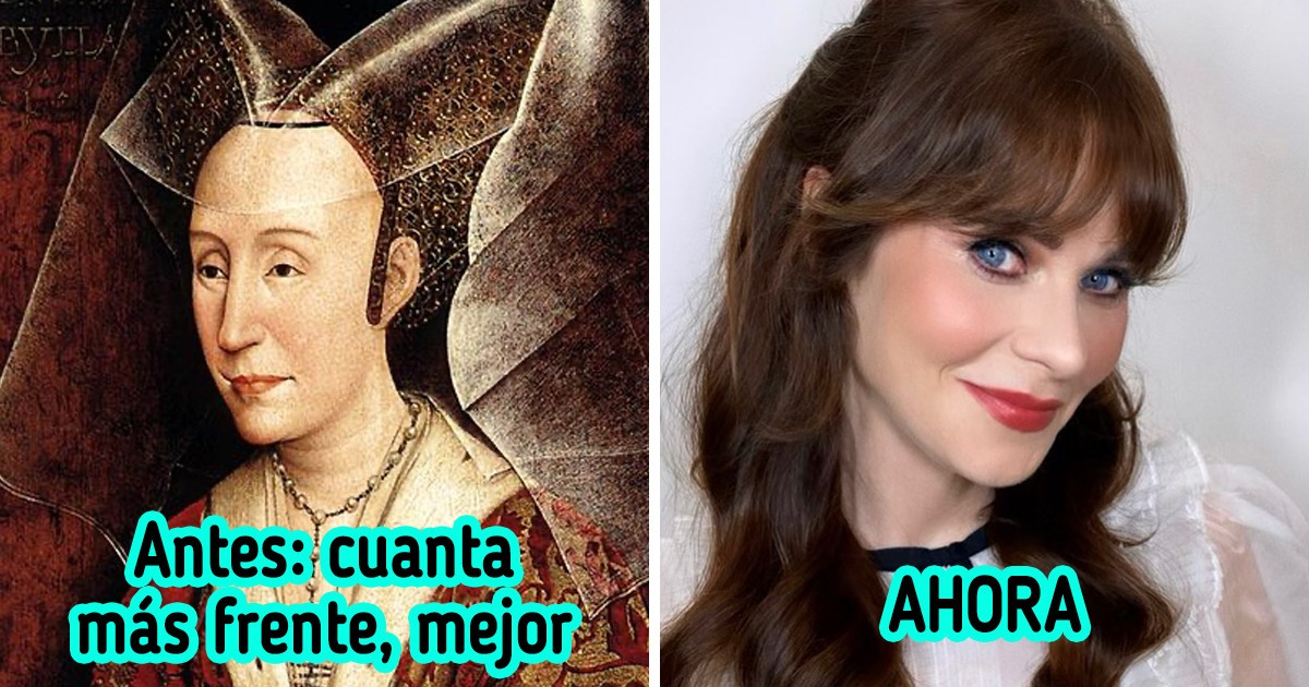 Comparamos 10 estándares de belleza de antaño con los de hoy y estamos agradecidos de que ya no sigan vigentes