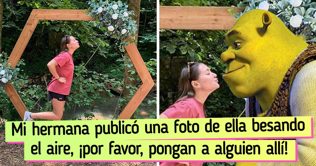 14 Personas pidieron que retocaran sus fotos con Photoshop, y los maestros de las bromas no tardaron en poner manos a la obra