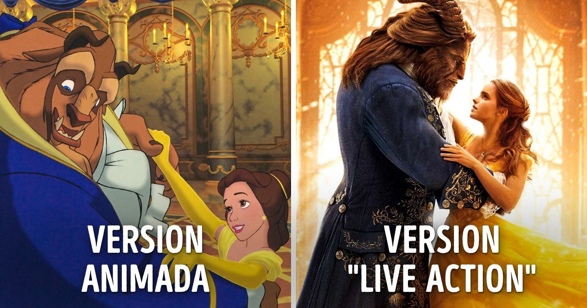 Las diferencias más notables entre las películas animadas de Disney y sus  versiones “live action” / Genial