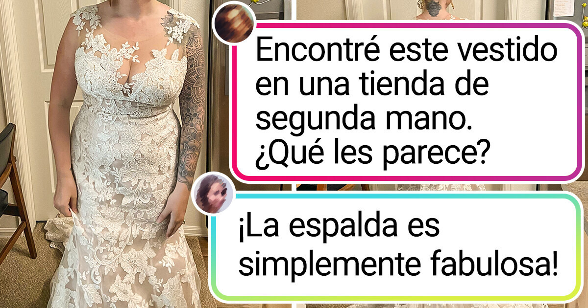 20+ Novias que compraron vestidos en mercados de segunda mano y resultó ser la mejor decisión