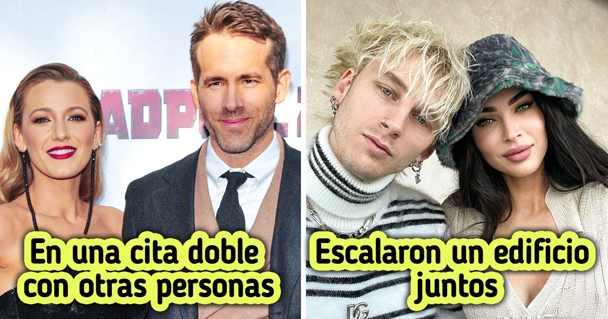 12 Parejas famosas compartieron las historias de sus primeras citas que prueban que el amor puede comenzar literalmente en cualquier lugar