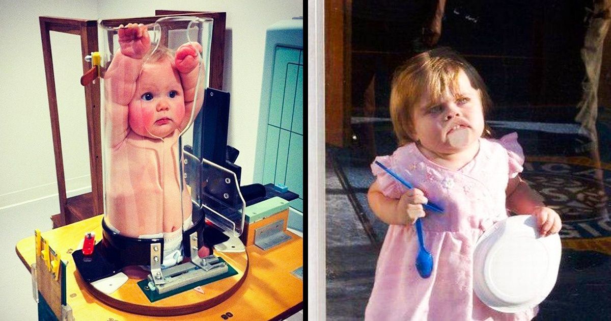 21 Fotos de padres que manejan la crianza de sus hijos como verdaderos profesionales