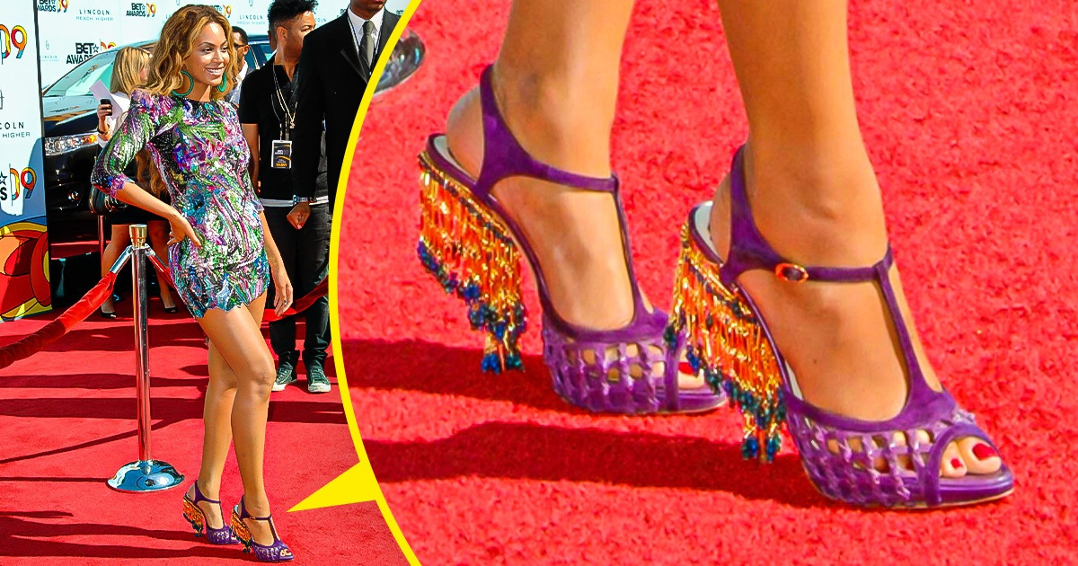 13 Inesperados zapatos de famosos en la alfombra roja que causaron revuelo a su paso