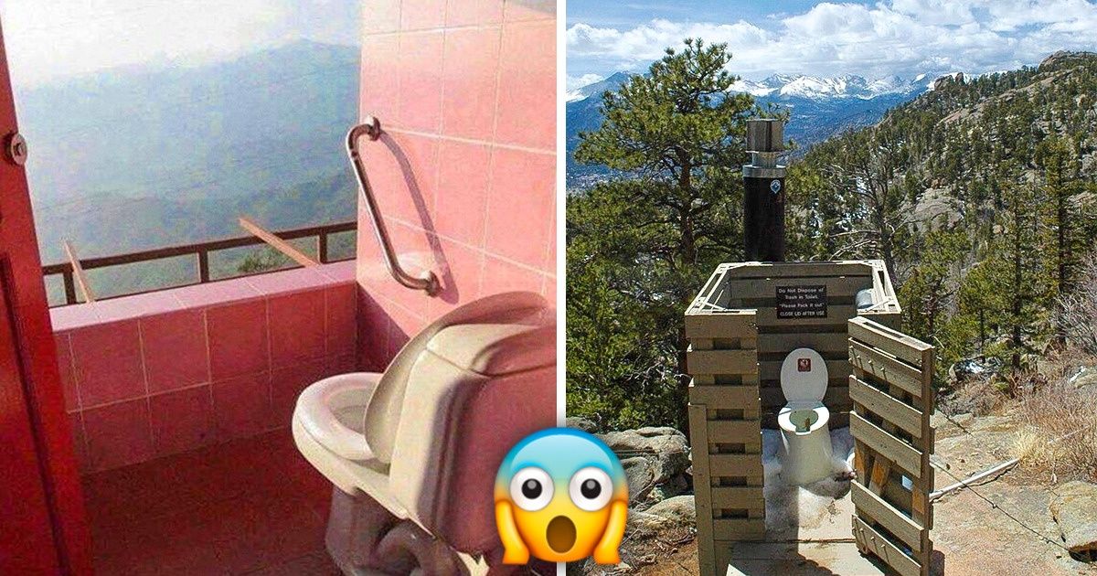 17 Baños que pasaron de ser aburridos a extravagantes por su vista sin un ápice de privacidad 17 Baños que pasaron de ser aburridos a extravagantes por su vista sin un ápice de privacidad