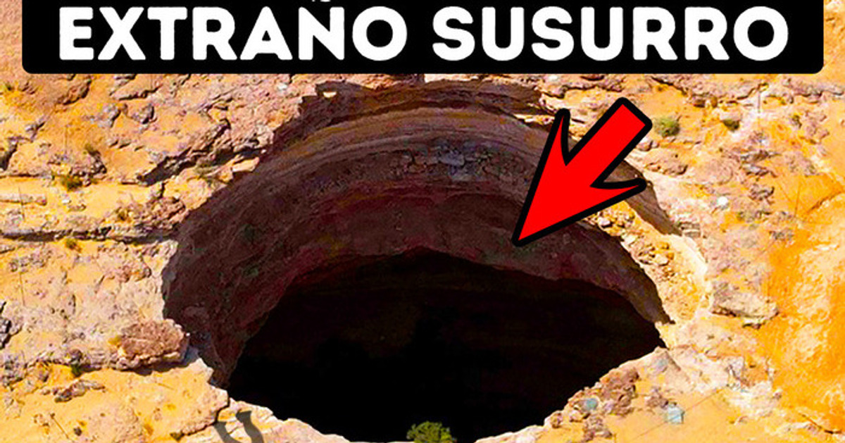 Hay un agujero gigante en Yemen que aún no ha sido explorado Hay un agujero gigante en Yemen que aún no ha sido explorado