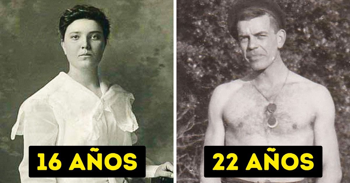 18 Fotos Que Demuestran Que Las Personas Envejecían Mucho Más Rápido En ...