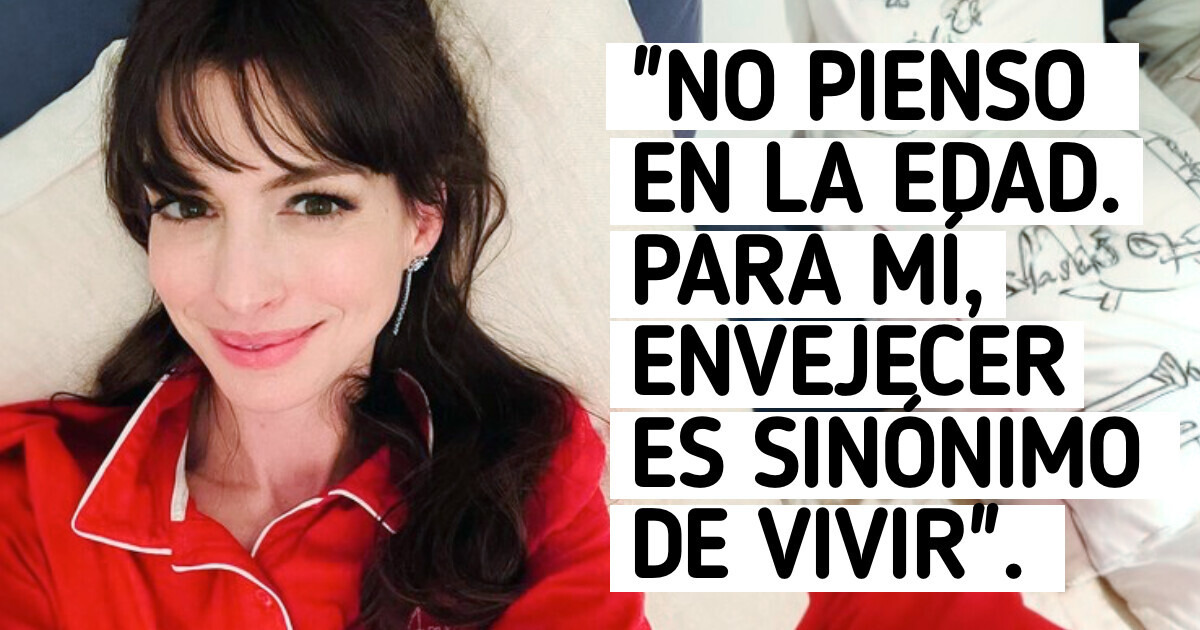 Anne Hathaway confirma que decir a alguien que “luce bien para su edad” no es un halago Anne Hathaway confirma que decir a alguien que “luce bien para su edad” no es un halago