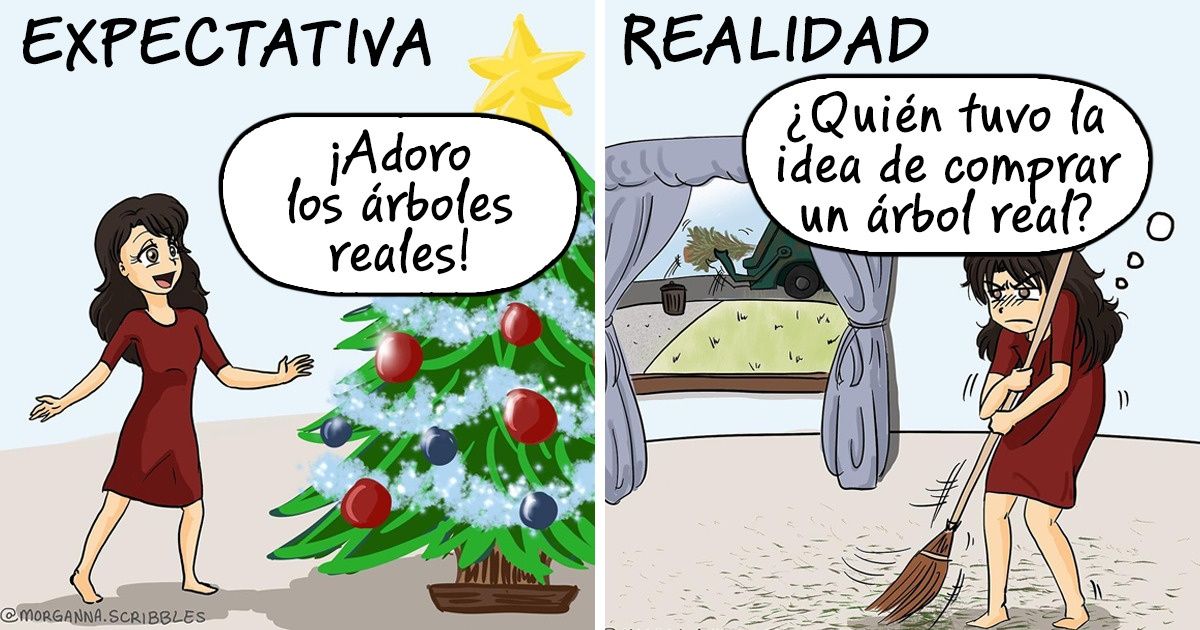 Artista dibuja con humor cómo sobrevivió al 2019, y muchos pueden verse reflejados en sus cómics