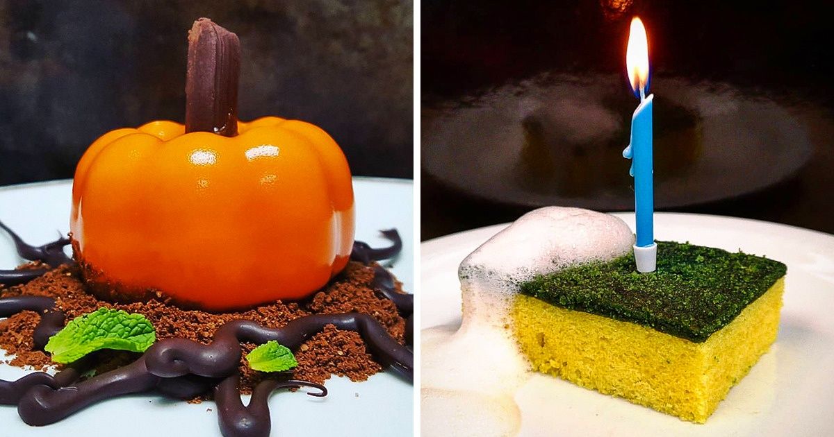 Chef ilusionista engaña la vista con sabrosos postres que se ven como cualquier cosa, menos un dulce Chef ilusionista engaña la vista con sabrosos postres que se ven como cualquier cosa, menos un dulce