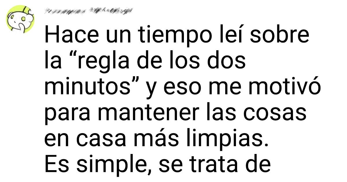 20 Usuarios comparten tips para limpiar de forma rápida y sencilla la casa sin necesidad de desvelarse 20 Usuarios comparten tips para limpiar de forma rápida y sencilla la casa sin necesidad de desvelarse
