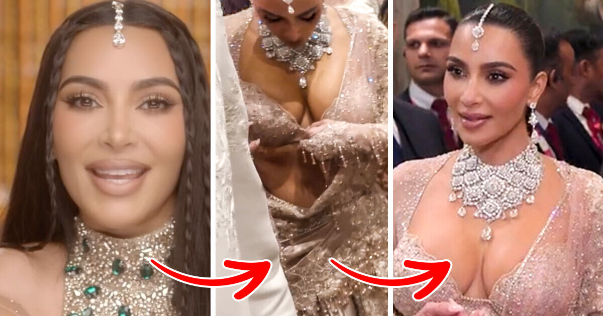 ¿Mala suerte o descuido? Kim Kardashian pierde un diamante en la boda del año ¿Mala suerte o descuido? Kim Kardashian pierde un diamante en la boda del año