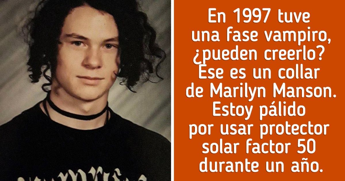 18+ Personas que desempolvaron las fotos más embarazosas de su juventud (y las muestran con orgullo)
