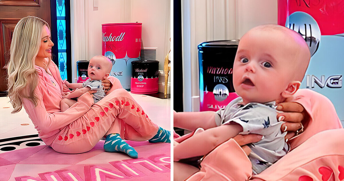 Paris Hilton comparte fotos de su hijo Phoenix y desata la preocupación de sus fans: “¡Llévalo al médico!”