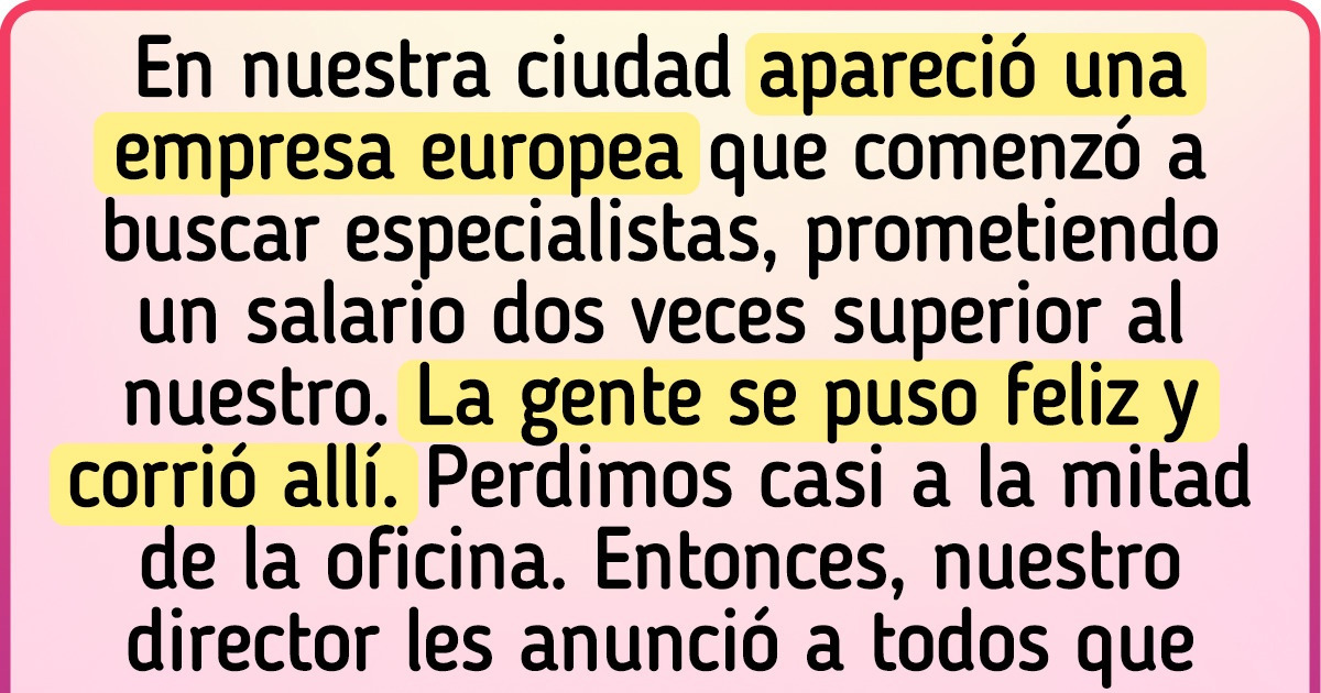 15 Historias sobre el hecho de que “si no se le paga lo suficiente a un empleado, no trabajará bien” 15 Historias sobre el hecho de que “si no se le paga lo suficiente a un empleado, no trabajará bien”
