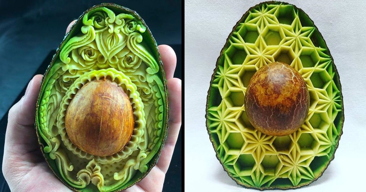 Estos artistas tallan alimentos para convertirlos en impresionantes obras de arte