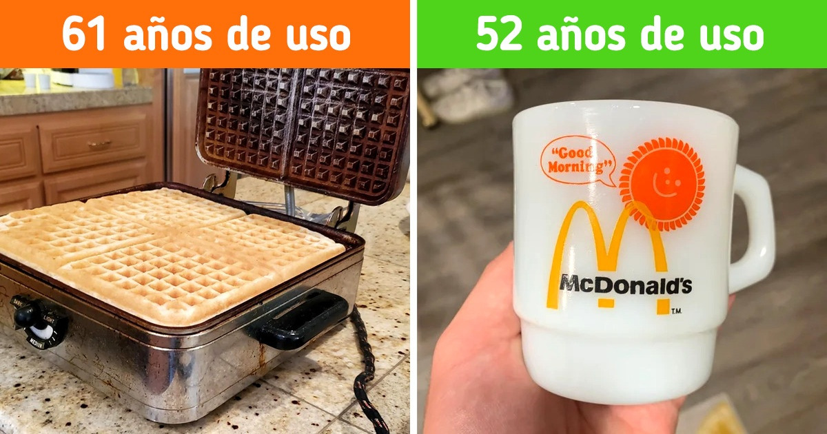 20 Objetos que parecen conocer el secreto de la eterna juventud