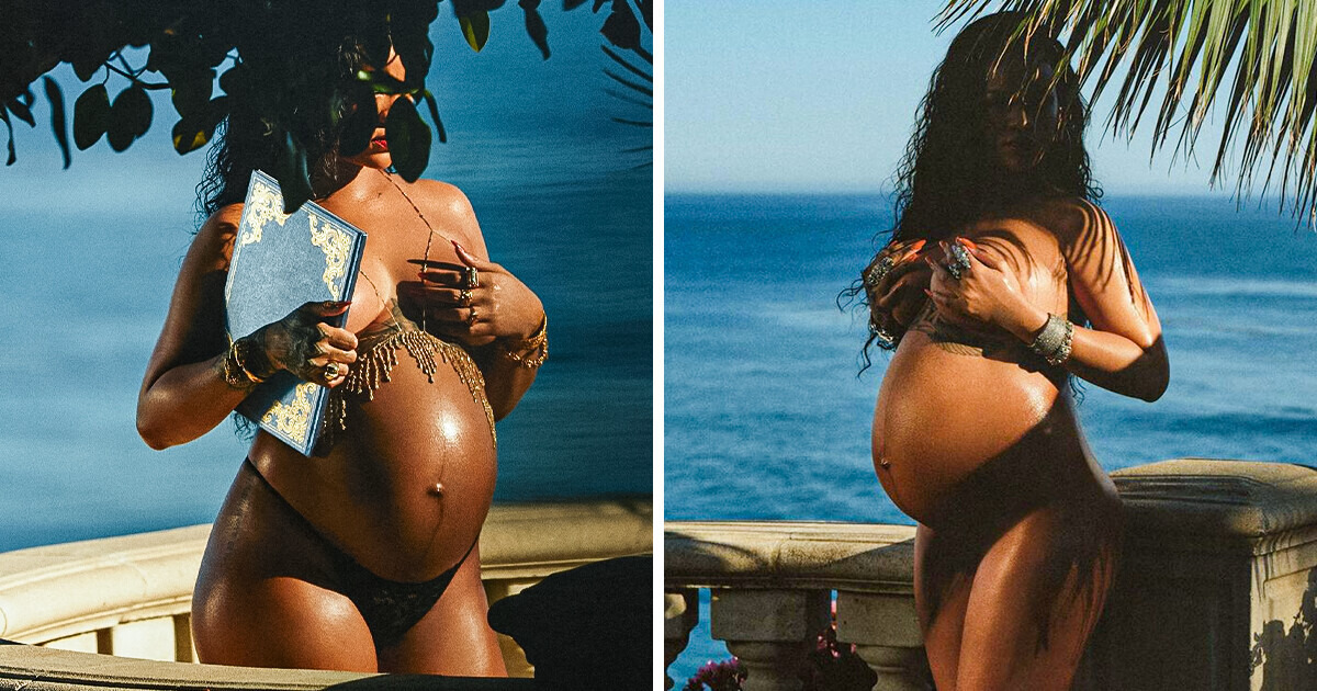 Rihanna comparte fotos personales transmitiendo la belleza de la maternidad Rihanna comparte fotos personales transmitiendo la belleza de la maternidad