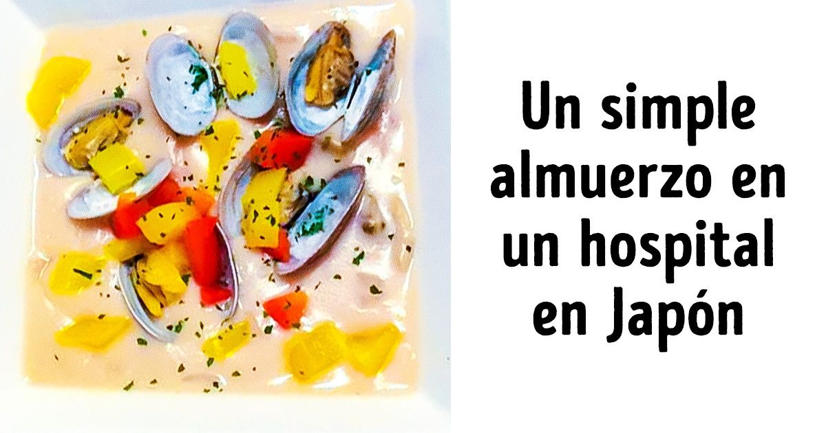 Una mujer quedó impactada por la comida de un hospital japonés común y publicó fotos de esas obras maestras en la web