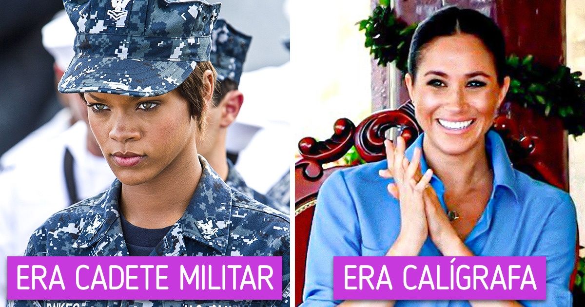 15 Famosos que tuvieron trabajos muy distintos antes de entregarse a la actuación 15 Famosos que tuvieron trabajos muy distintos antes de entregarse a la actuación