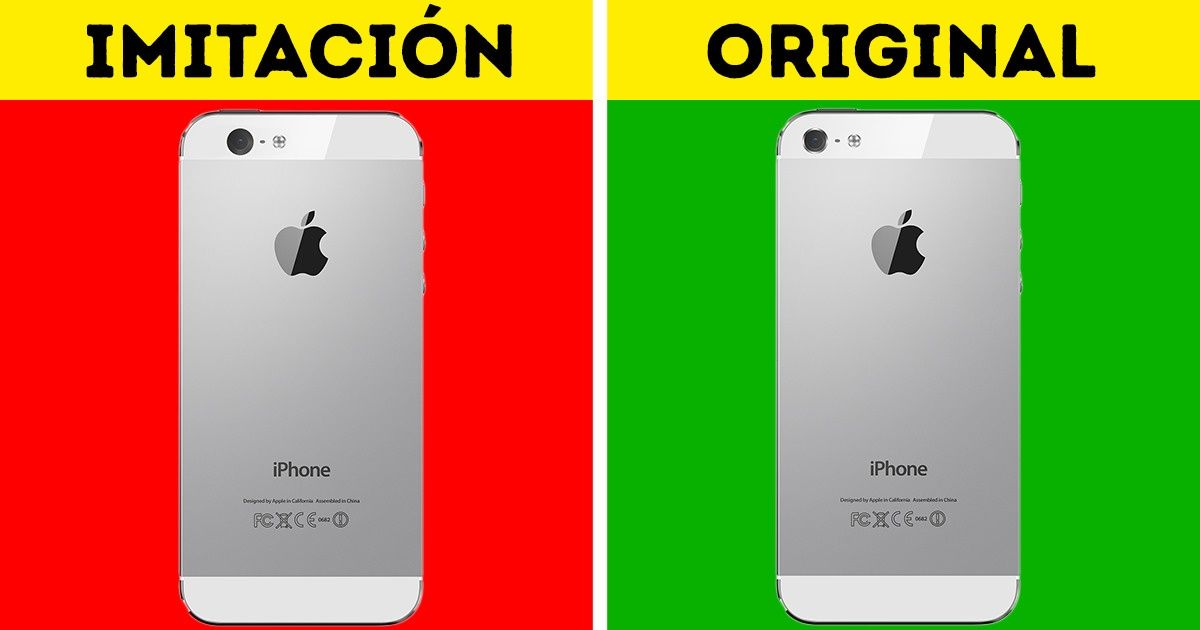 Consejos que te ayudarán a distinguir entre un smartphone original y una copia china Consejos que te ayudarán a distinguir entre un smartphone original y una copia china