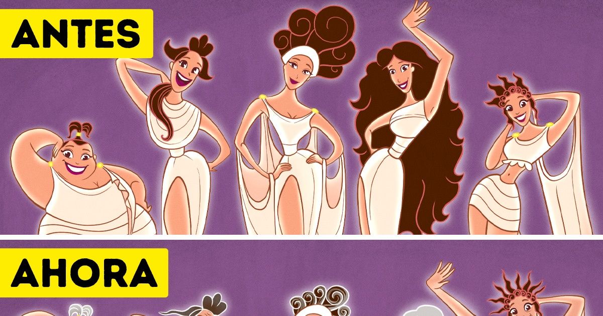 Genial imaginó cómo lucirían 18 personajes de la película animada “Hércules” a 23 años de su estreno