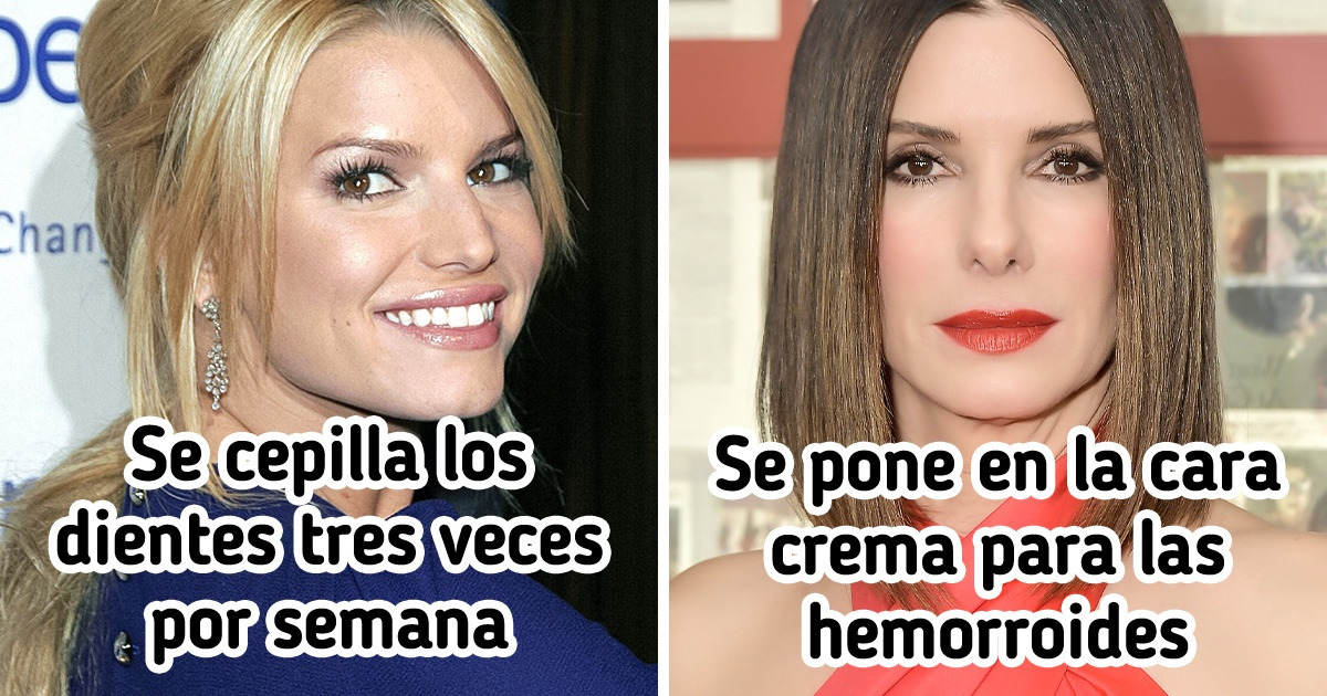 11 Famosos con extraños hábitos y rituales de belleza que nos hicieron sonreír de asombro 11 Famosos con extraños hábitos y rituales de belleza que nos hicieron sonreír de asombro