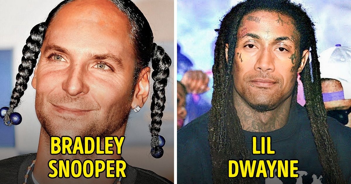 Artista mezcló rostros de famosos creando personas completamente nuevas Artista mezcló rostros de famosos creando personas completamente nuevas