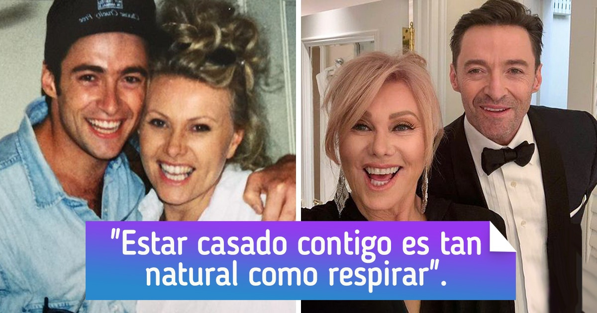 La historia de Hugh Jackman y el gran amor de su vida, una mujer 13 años mayor que él