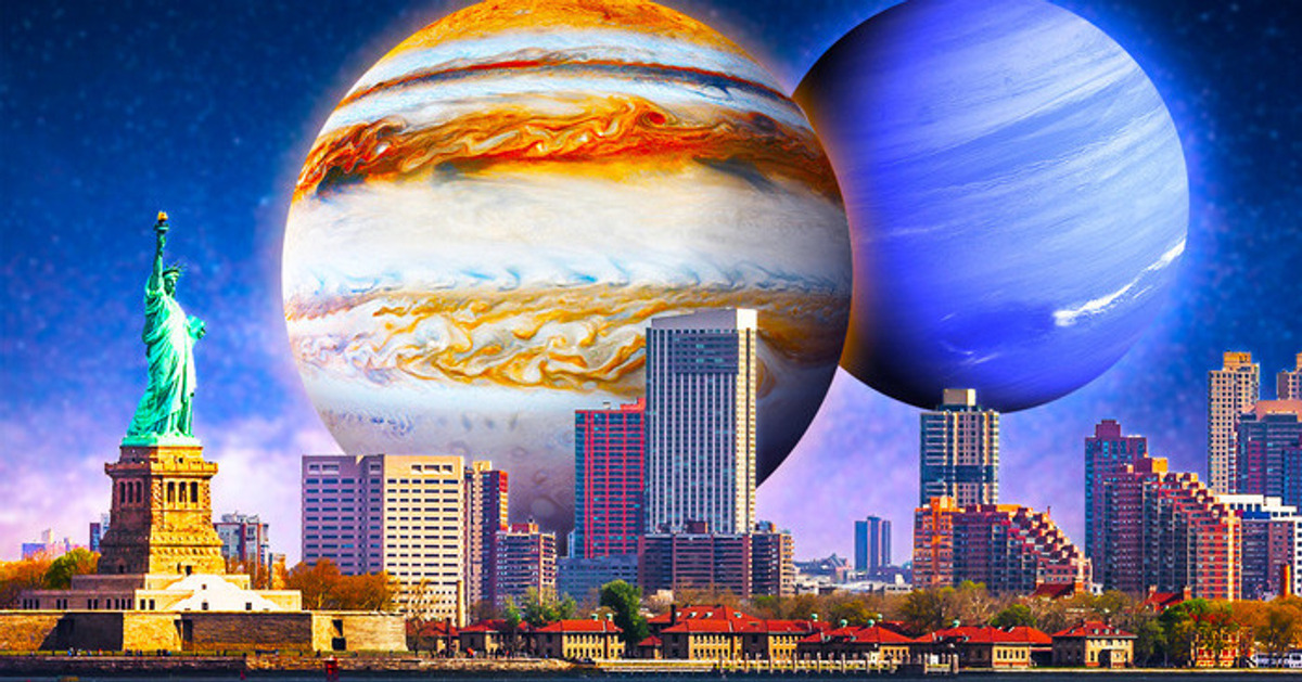 Qué pasaría si todos los planetas se colocaran entre la Tierra y la Luna Qué pasaría si todos los planetas se colocaran entre la Tierra y la Luna