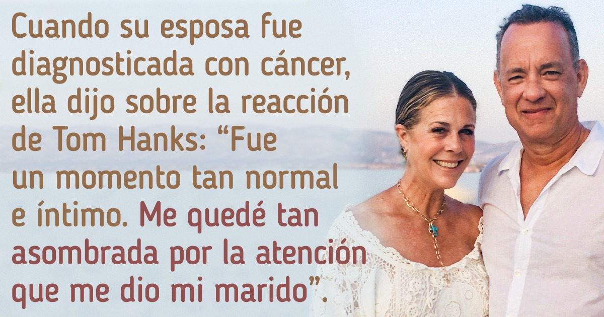 La historia de Tom Hanks y Rita Wilson, que demuestra que el amor puede vencer los peores momentos La historia de Tom Hanks y Rita Wilson, que demuestra que el amor puede vencer los peores momentos