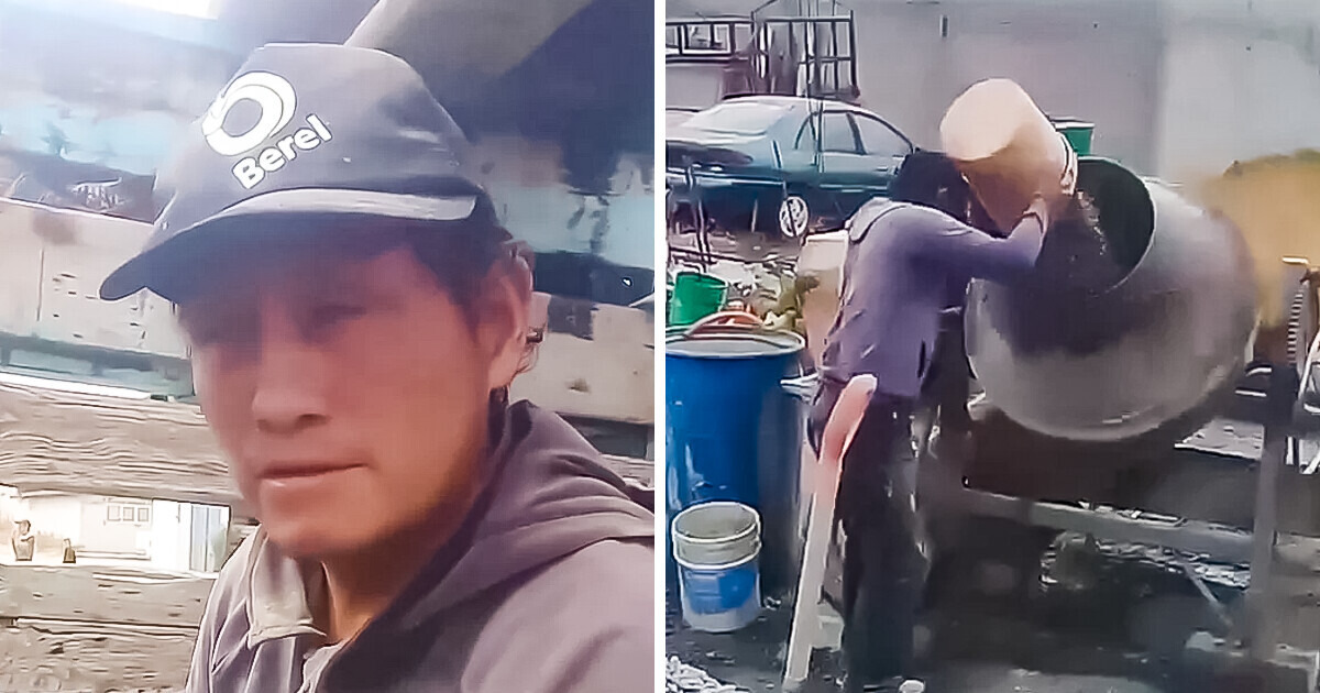 Hombre invidente se vuelve viral por trabajar en uno de los sitios menos pensados