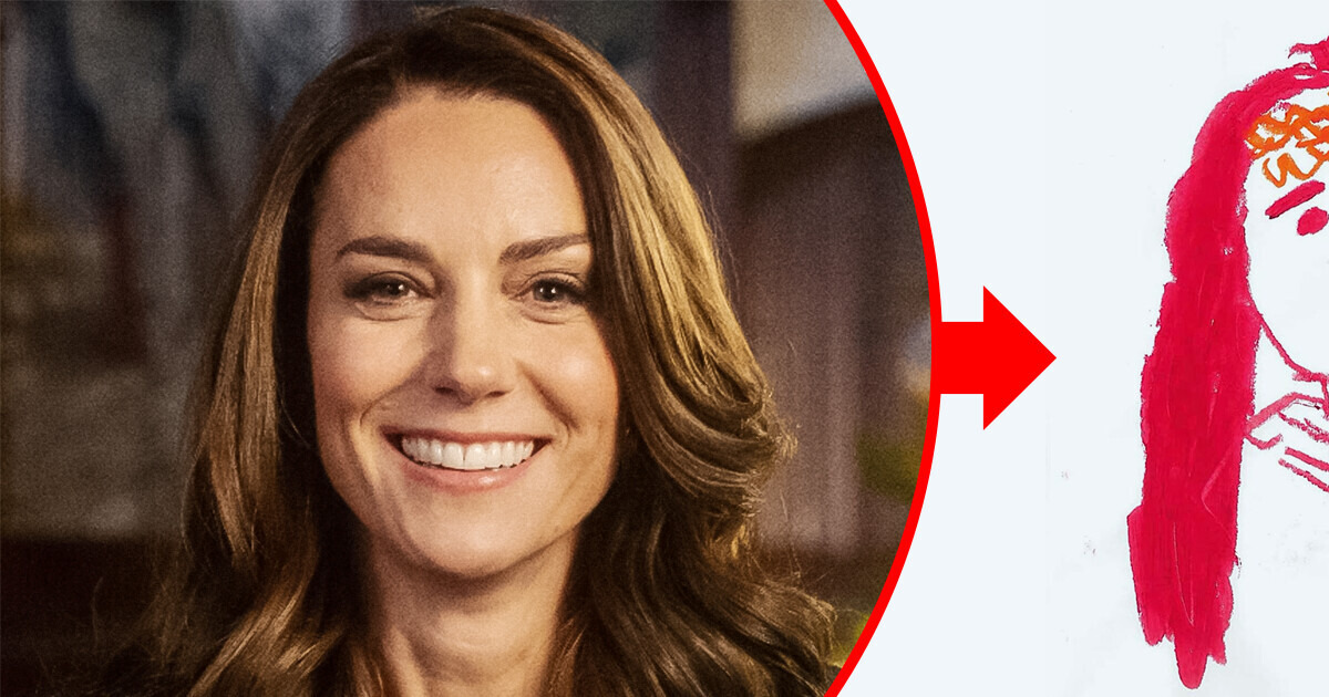 Kate Middleton revela retratos familiares hechos por sus hijos, y todos se fijan en un detalle conmovedor Kate Middleton revela retratos familiares hechos por sus hijos, y todos se fijan en un detalle conmovedor