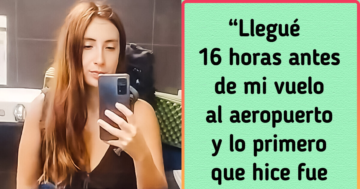 Para no pagar 70 dólares de maleta, mochilera decidió hacer algo inaudito y fue criticada