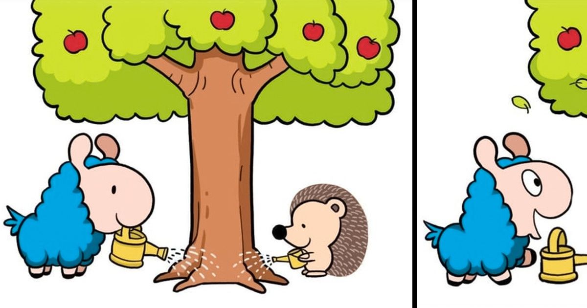 19 Cómics de una esponjosa llama azul que nos recuerdan que la felicidad y la empatía hacen un mundo mejor