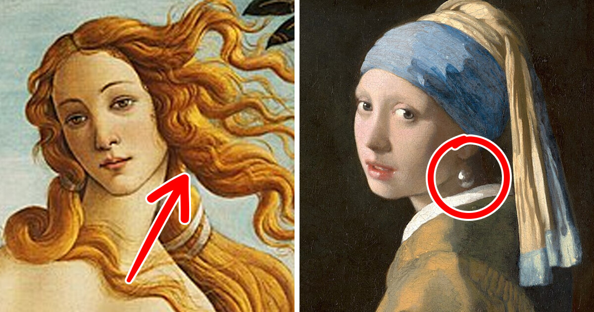 5 Secretos increíblemente curiosos escondidos en obras de arte famosas 5 Secretos increíblemente curiosos escondidos en obras de arte famosas