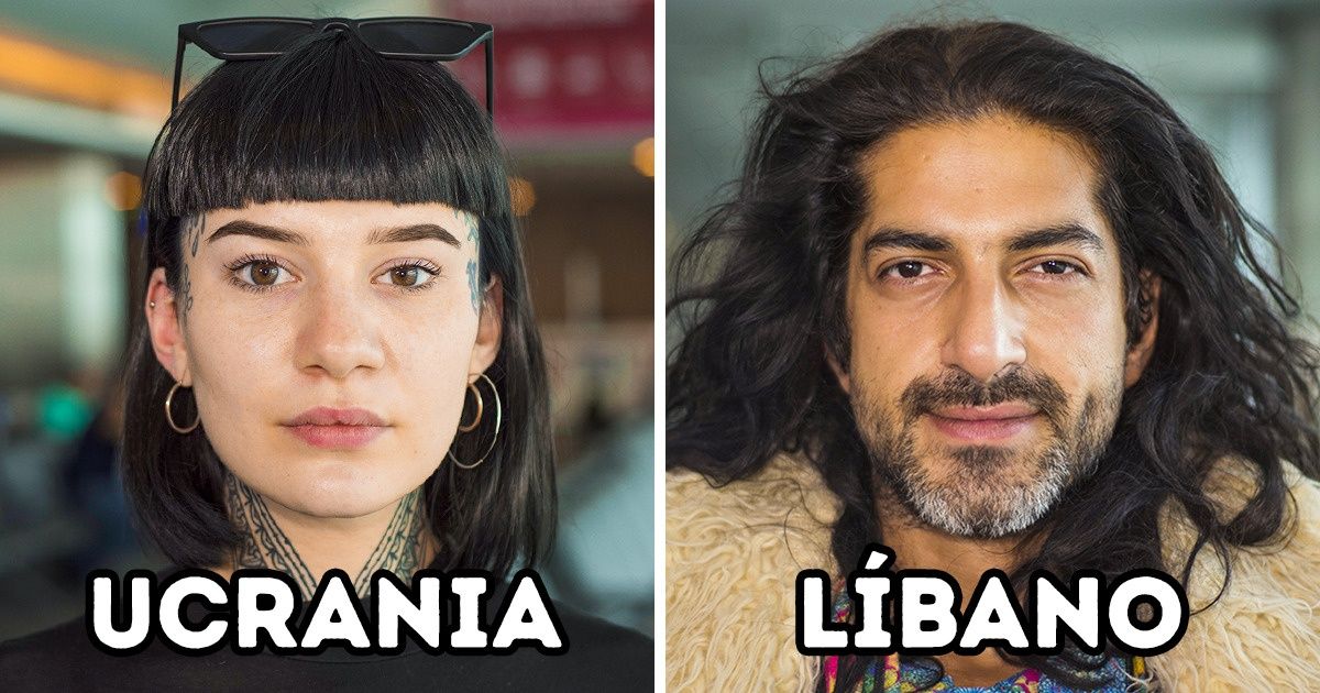 Un empleado de aeropuerto fotografía a los viajeros con los que se encuentra y muestra la belleza de la diversidad