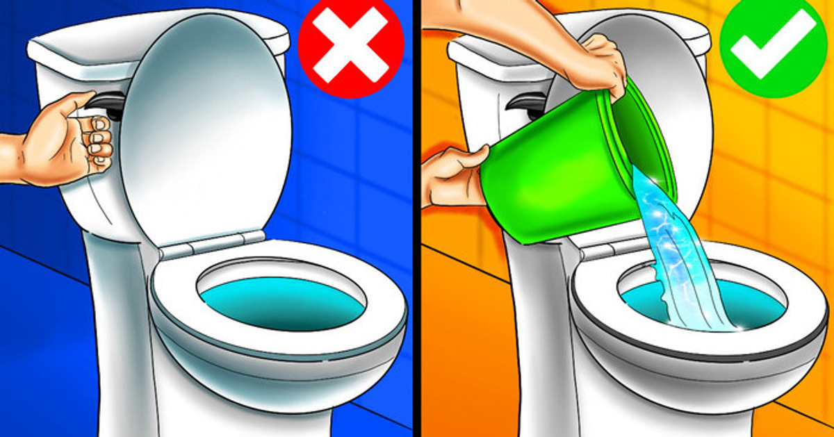 Por qué echar agua en el retrete produce una descarga automática Por qué echar agua en el retrete produce una descarga automática
