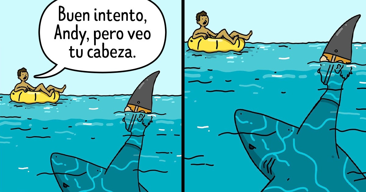 20+ Cómics que, de forma fina y sutil, nos demuestran que no todo es lo que parece