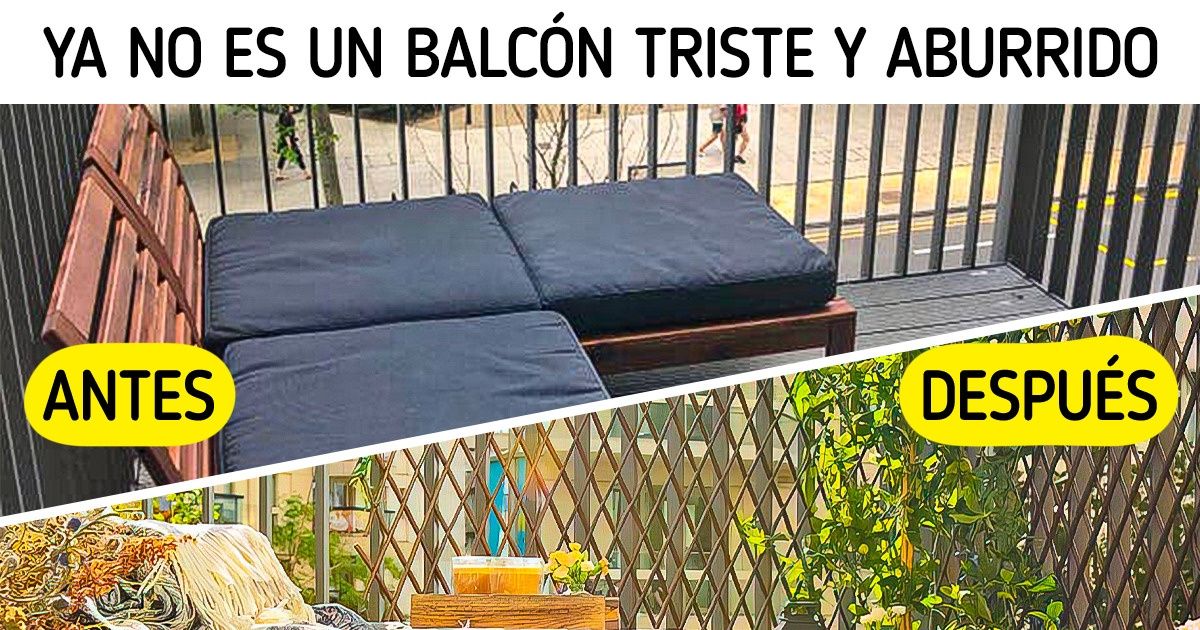 18 Balcones a los que sus propietarios transformaron en pequeños paraísos