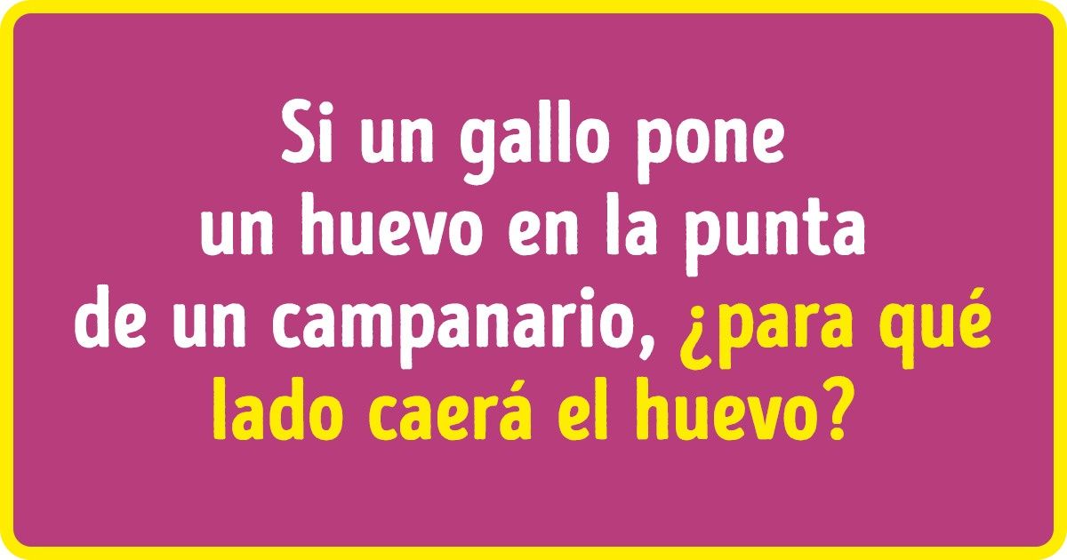 15 Acertijos de lógica que pondrán en marcha tu cerebro