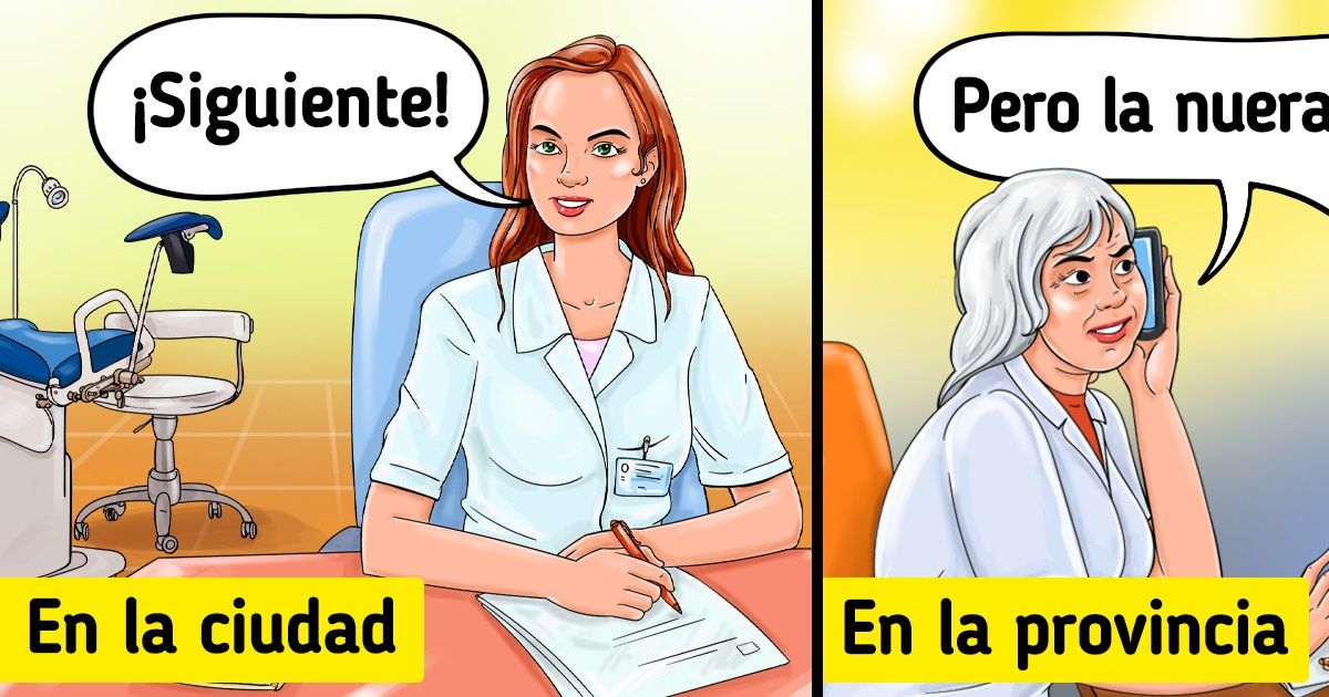 10+ Cómics que muestran que la vida en una gran ciudad y en las provincias es tan diferente como el día y la noche