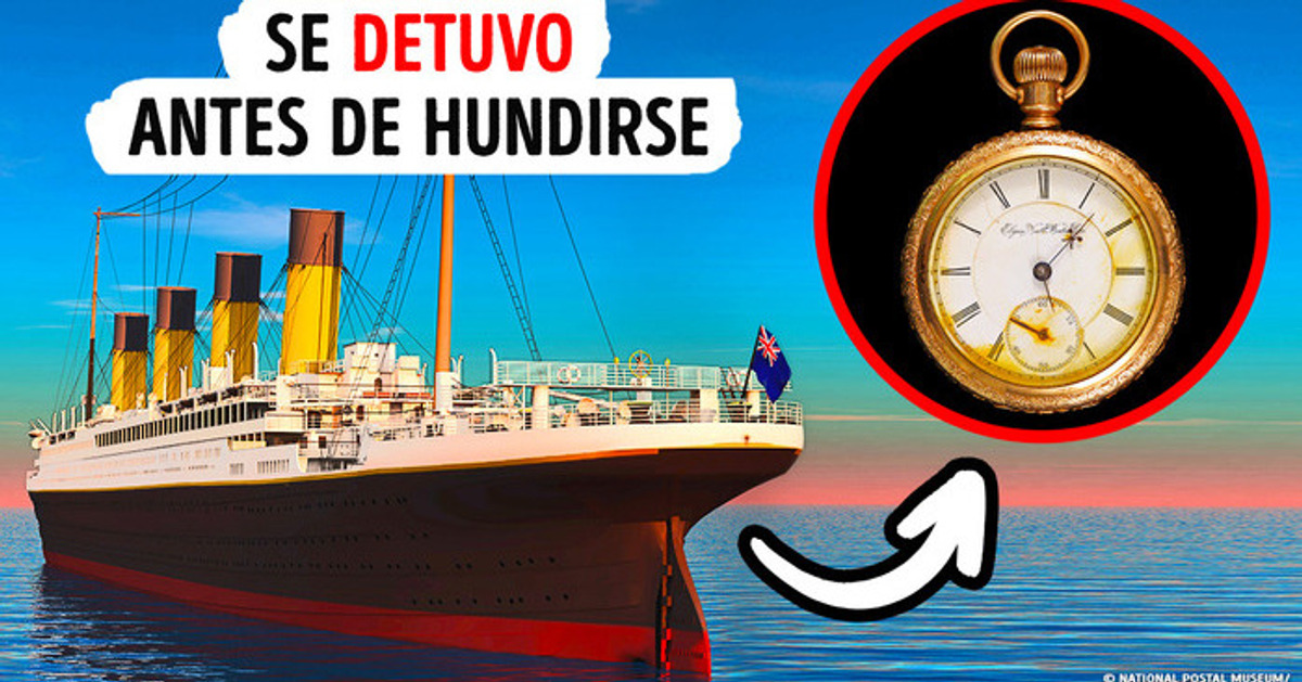 Este reloj de bolsillo puede hablarnos de las últimas horas del Titanic
