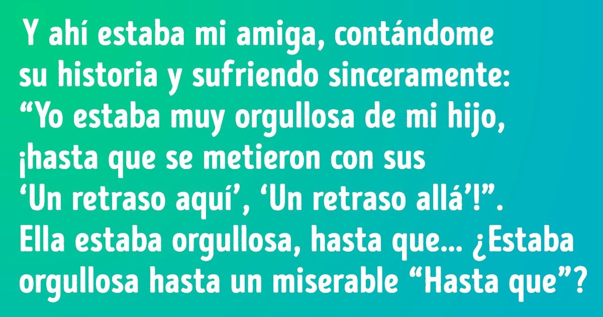Los que importan son tres: la mamá, el papá y el niño. Nadie más sabe nada sobre tu vida Los que importan son tres: la mamá, el papá y el niño. Nadie más sabe nada sobre tu vida