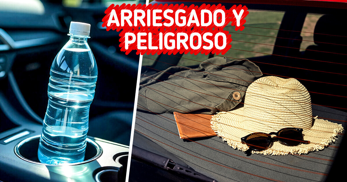 6 Objetos que muchos dejan en su coche sin saber que es peligroso 6 Objetos que muchos dejan en su coche sin saber que es peligroso