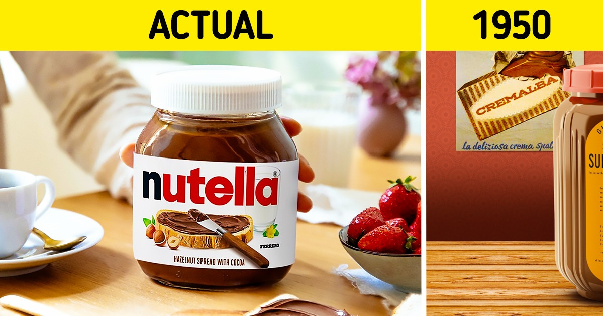 12 Marcas que usaron diseños de empaques completamente diferentes a los que utilizan ahora