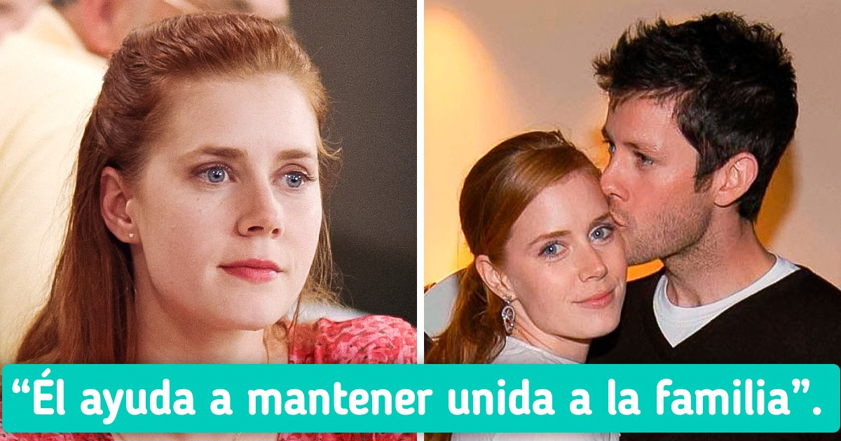 Cómo Amy Adams y su esposo lograron formar un equipo en donde él cuida del hogar Cómo Amy Adams y su esposo lograron formar un equipo en donde él cuida del hogar