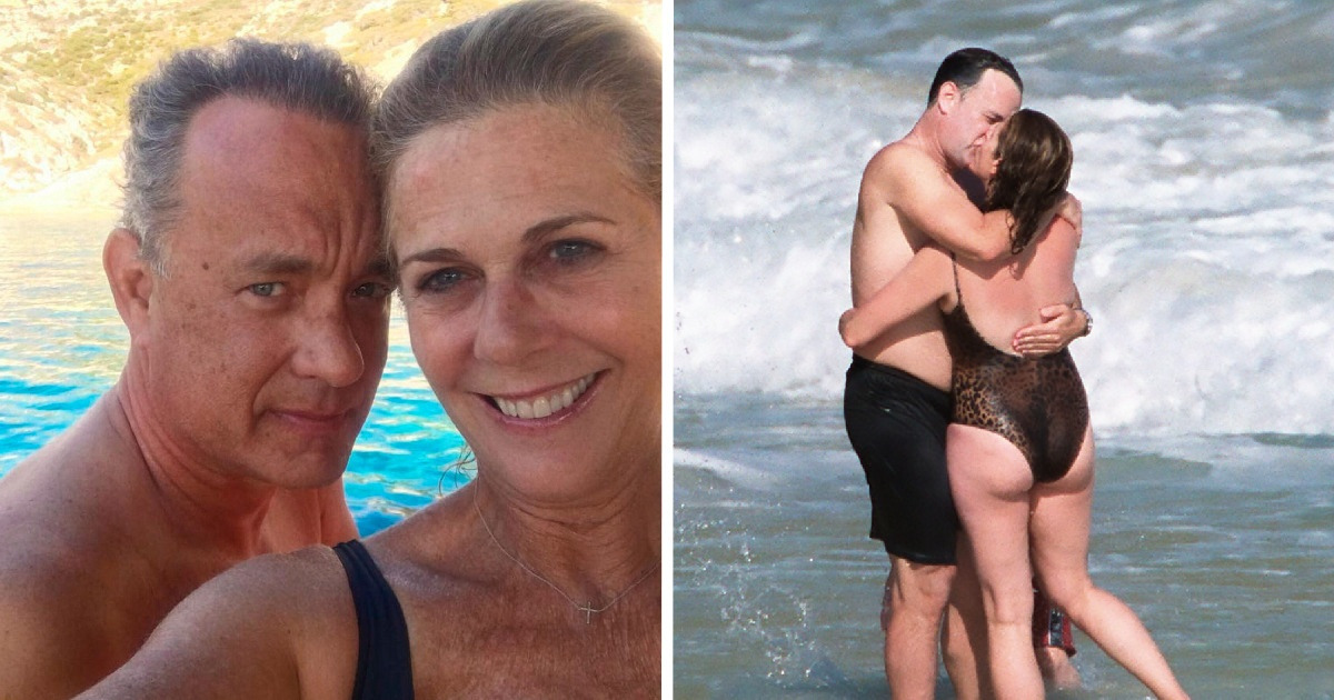 Los usuarios dijeron que la esposa de Tom Hanks era “flácida” y él defendió su belleza