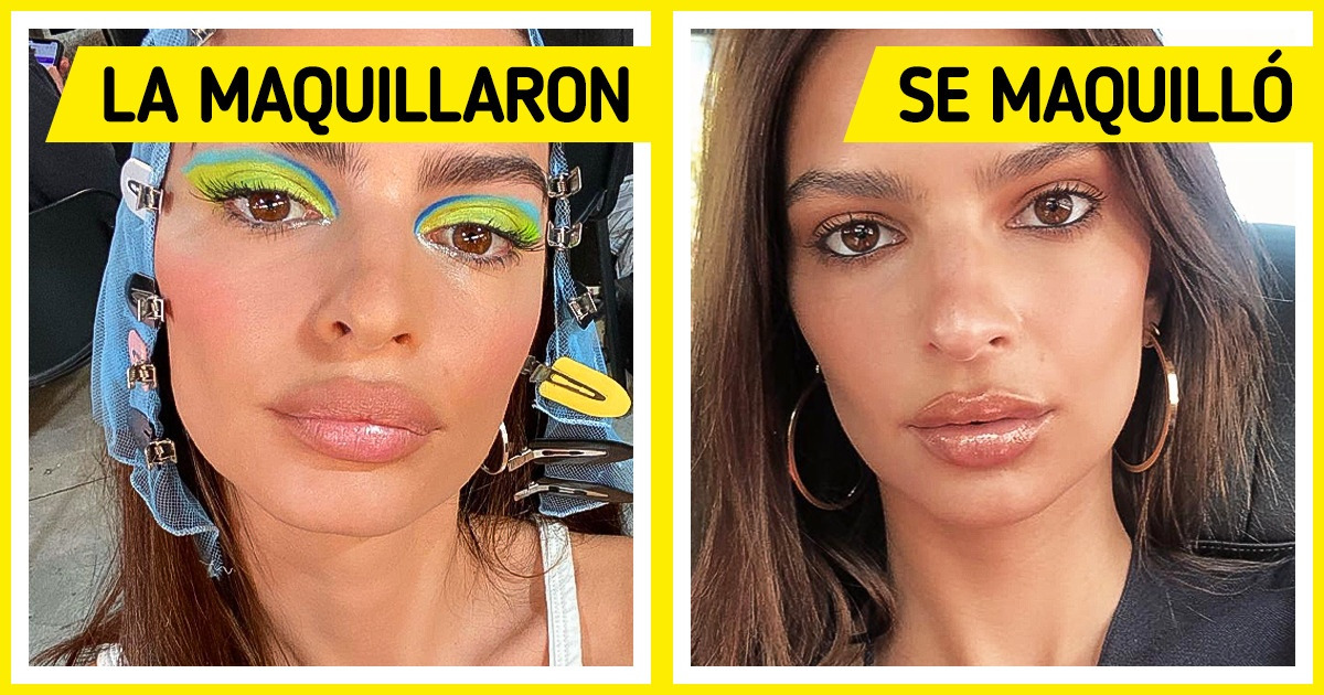 Así lucen 12 celebridades maquilladas por expertos vs. cuando lo hacen ellas mismas Así lucen 12 celebridades maquilladas por expertos vs. cuando lo hacen ellas mismas
